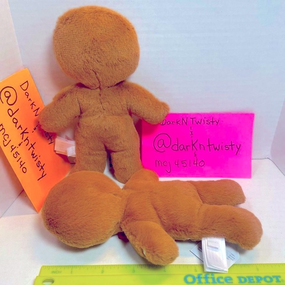1 BNWT Jellycat Original Jolly Gingerbread Fred - Picture 3 of 10